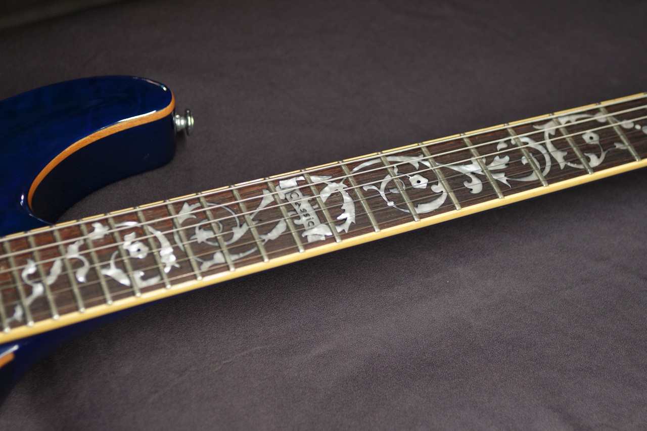 SCHECTER C-1 Classic “See-Thru Blue” (no260713)
