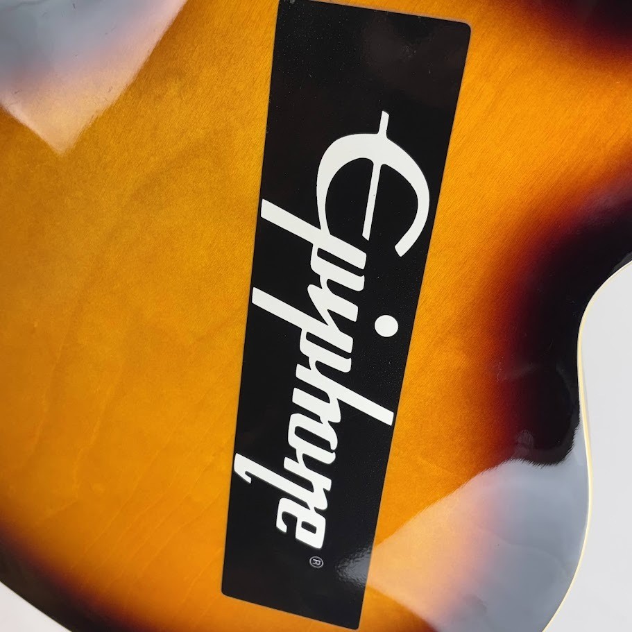 Epiphone Casino Bigsby Hollow Body Electric Guitar Vintage Sunburst Used