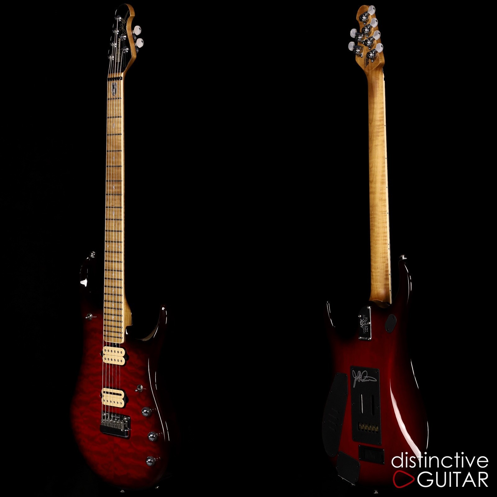 ERNIE BALL MUSIC MAN BFR JP15 BARITONE ORANGE CREAMSICLE – LIMITED PETRUCCI SIG