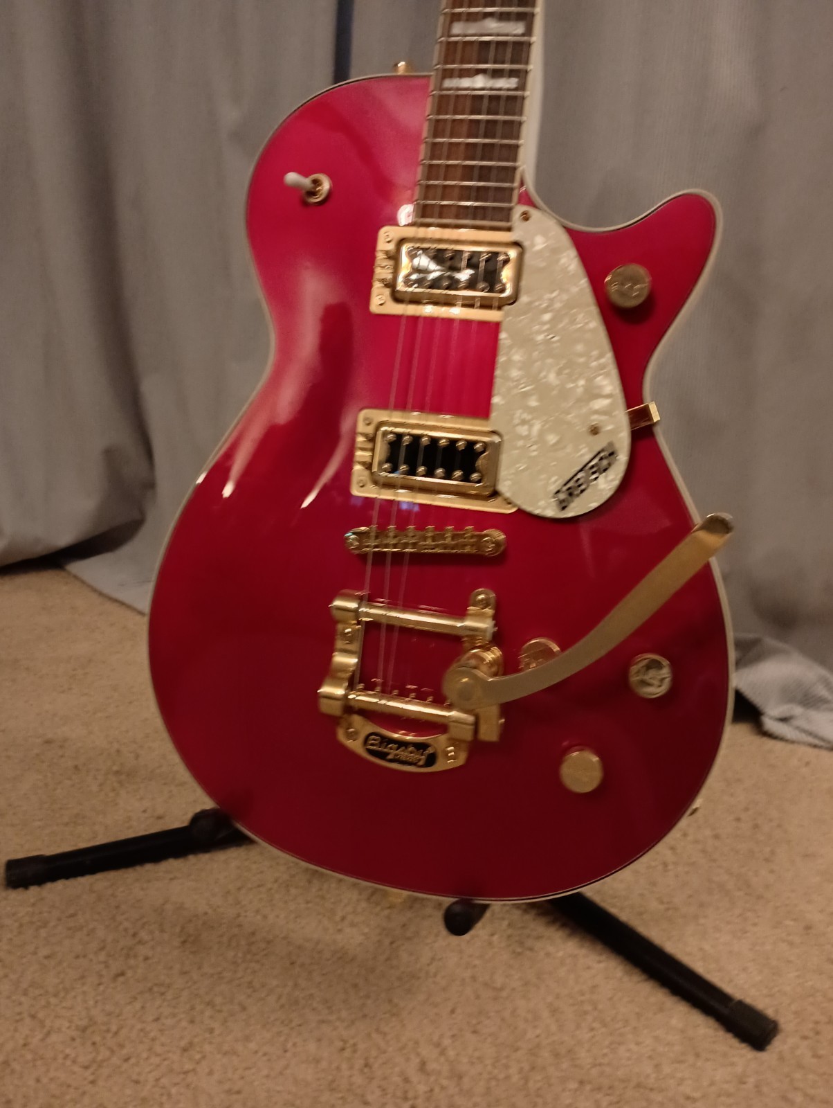 Gretsch Limited Edition Pro Jet Candy Apple Red w/Gretsch hard case G5434TG
