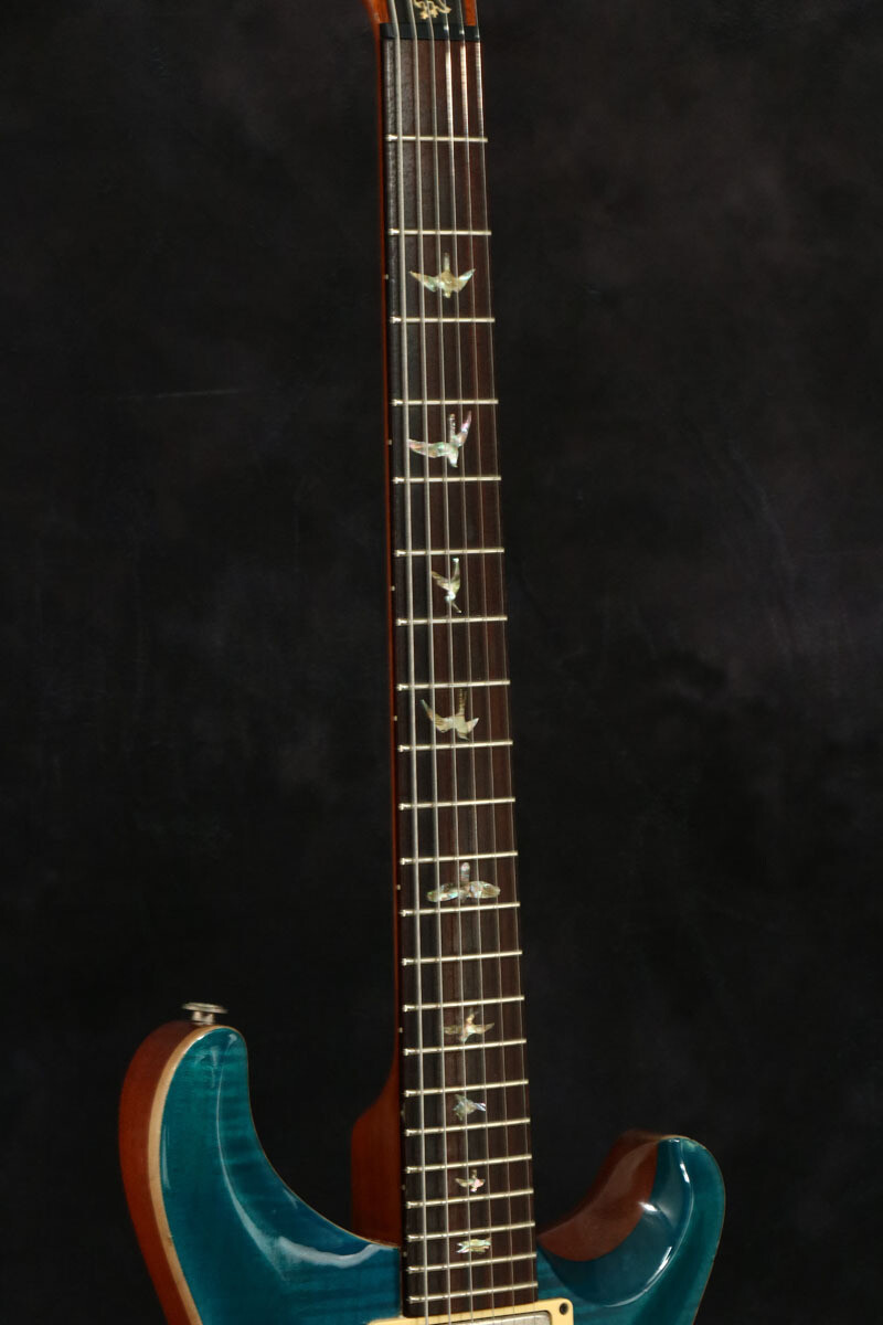 Paul Reed Smith PRS Custom 22 10Top Blue Matteo Wide Fat Neck Guitar Electric