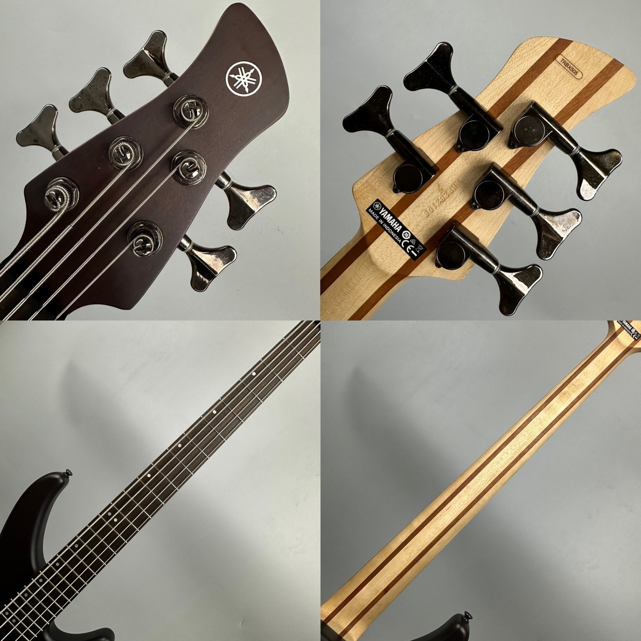 [YAMAHA] TRBX505 TBL 2016 Mahogany Body 5String Translucent Black Soft Case