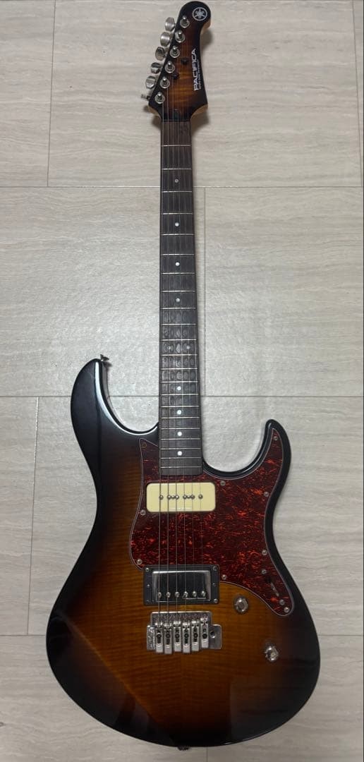 Electric Guitar Yamaha Pacifica 611VFM Tobacco Brown Sunburst Flame Maple