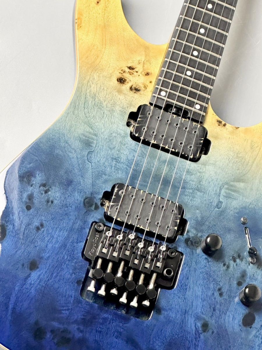 E-II SN-2 Blue Natural Fade Used Maple Alder w/Hard case