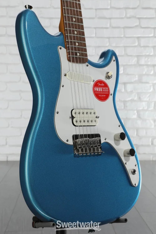 Squier Classic Vibe Duo-Sonic HS Electric Guitar – Lake Placid Blue, Laurel