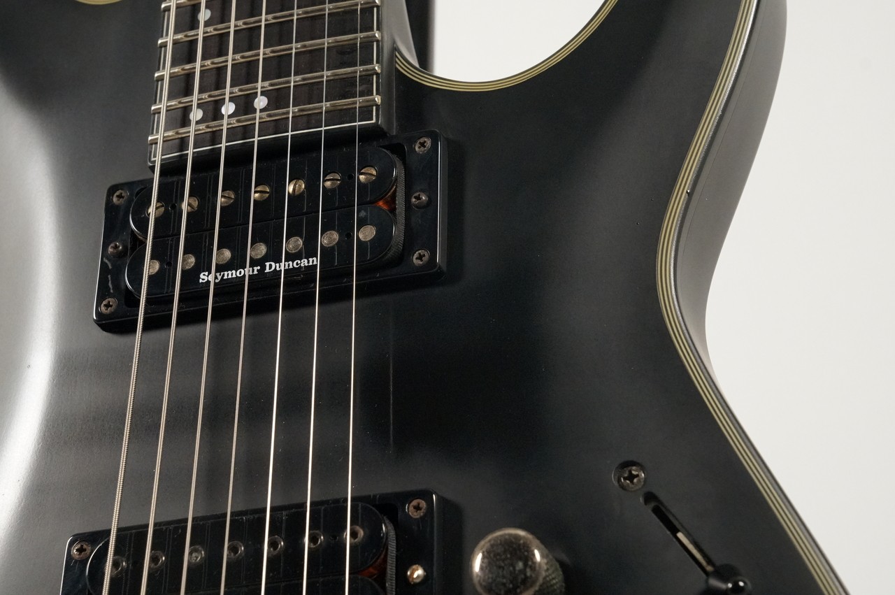 Schecter Blackjack Sls C-7 Passive – Satin Black- Used Safe delivery from Japan