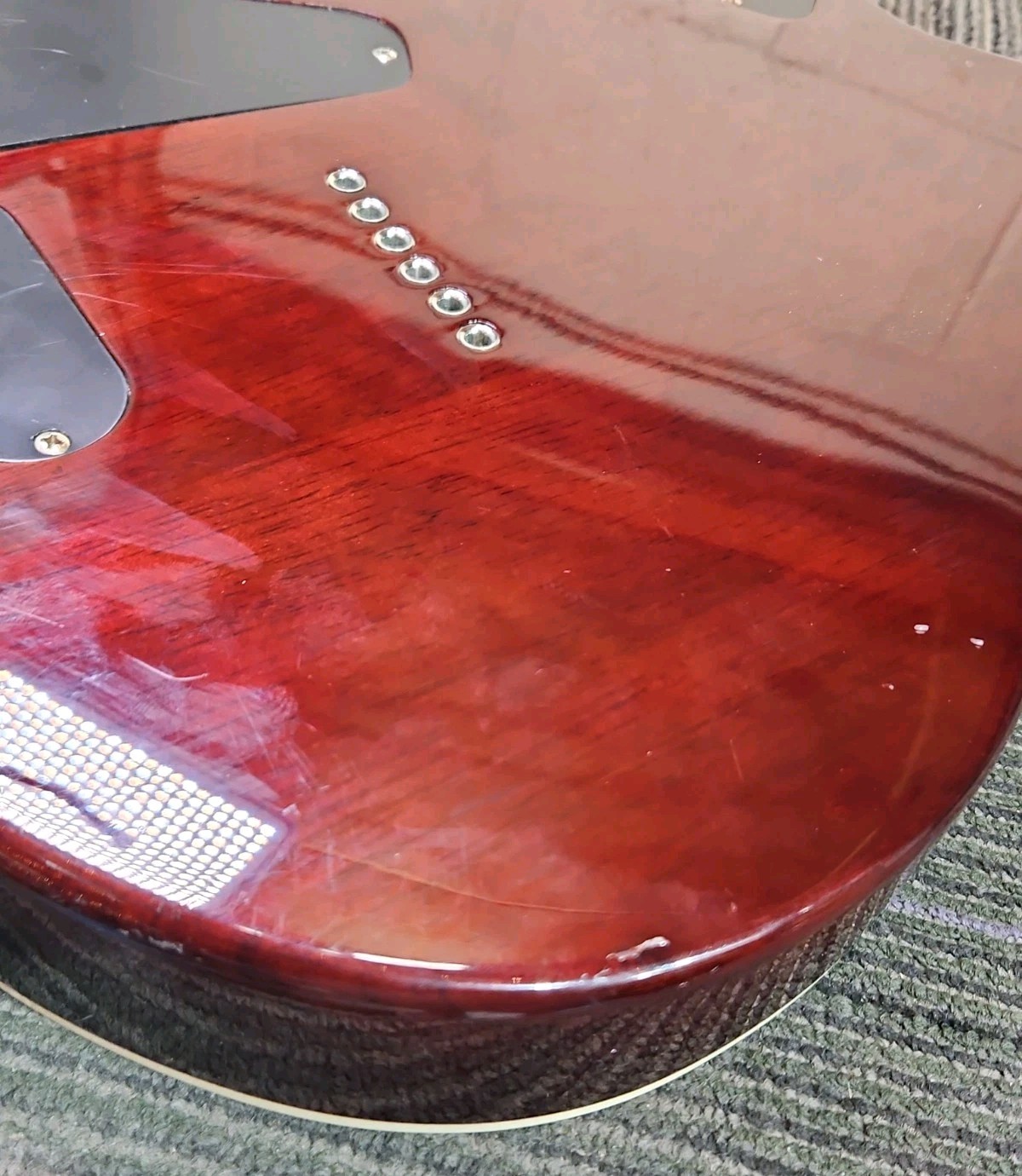 Michael Kelly Hybrid Special Electric Guitar – Spalted Maple Burst Finish