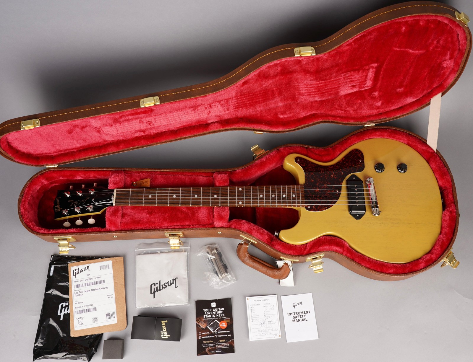 Gibson Les Paul Junior DC – Double Cut – 2025 – Limited Edition – TV Yellow