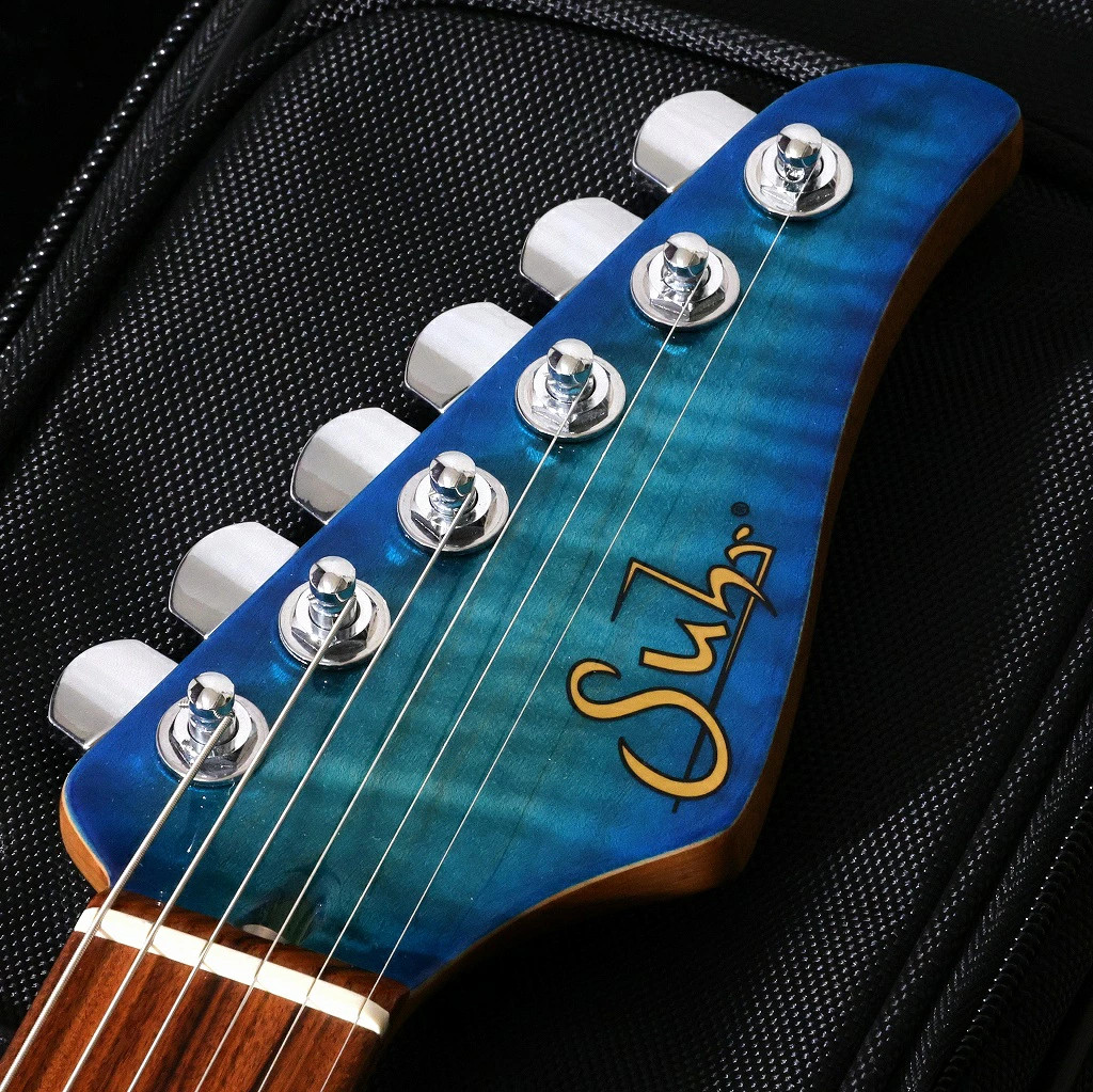 Suhr / Je Line Standard Plus Mh Bahama Blue Burst Roasted Maple Neck
