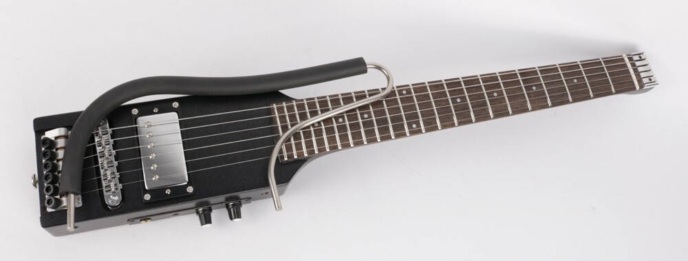 Ultra Short Scale Length electric silent travel guitar headless portable