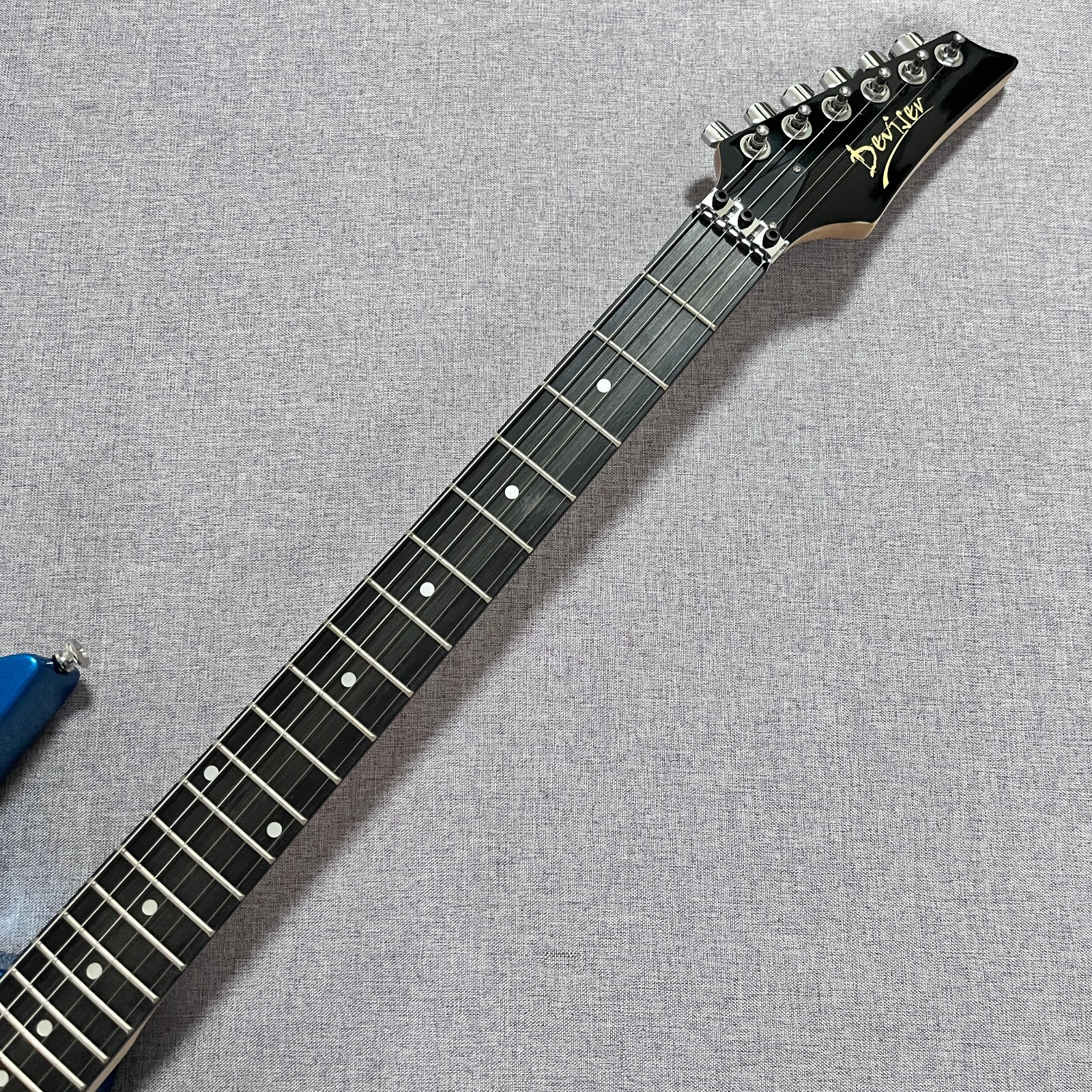 Brand New 6String Electric Guitar HSH Pickups Tremolo Blue Metallic Finish solid