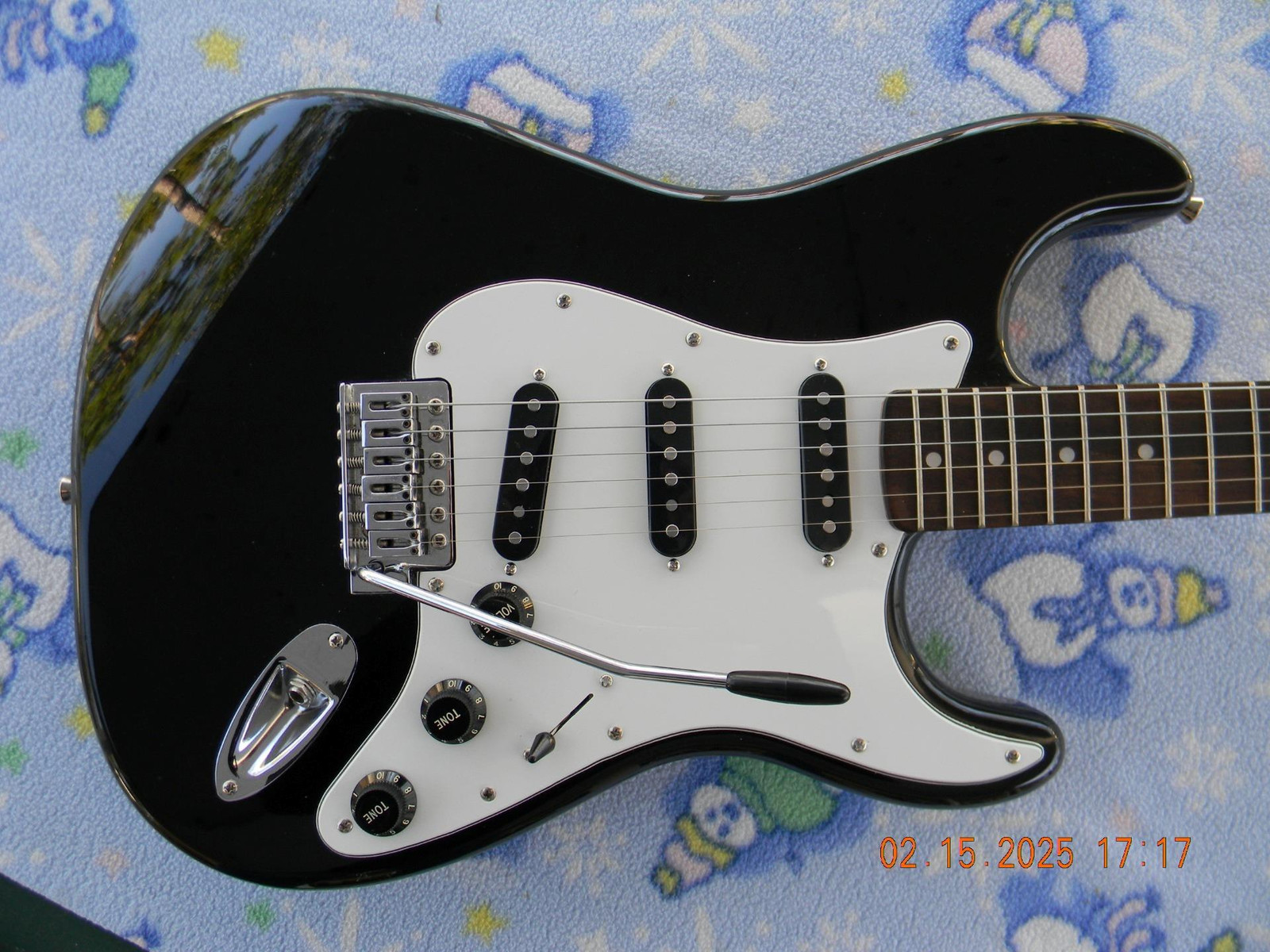 Squier “Custom Shack ” Stratocaster, Alnico 5 Pickups, Custom Wiring,Capacitor