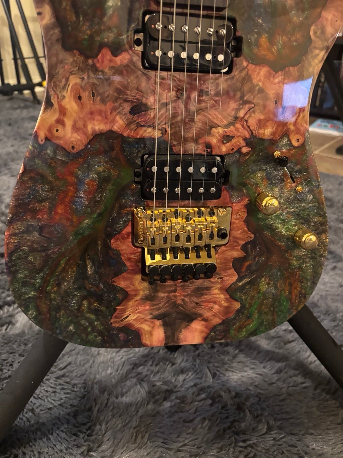 Schecter Sunset Custom II Stabilized Top Trans Pink