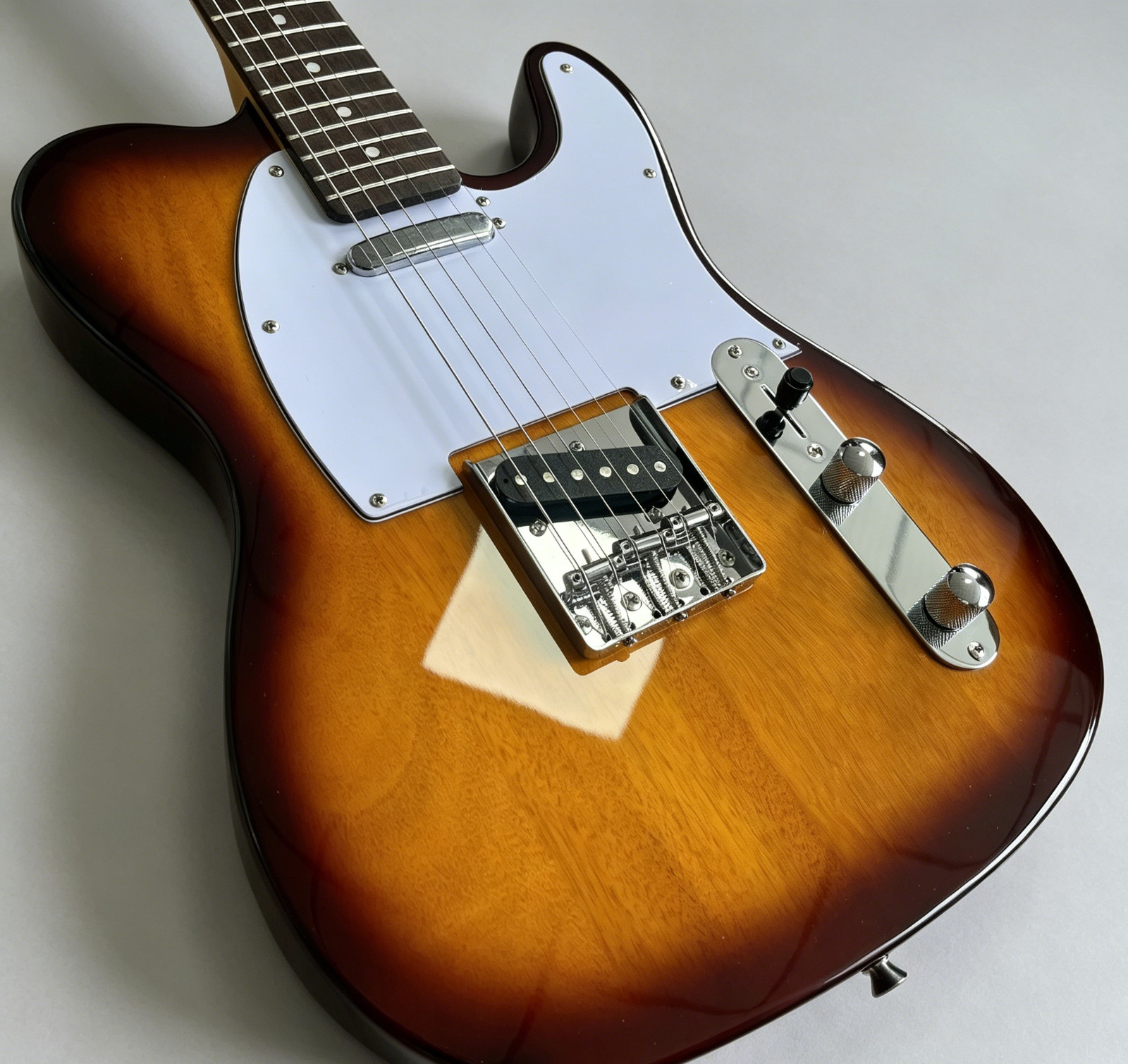 US STOCK TL Style Electric Guitar Sunburst Gloss Rosewood Fretboard Alder Body
