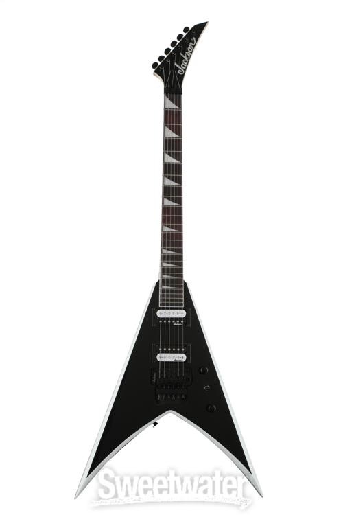 Jackson JS Series King V JS32 – Black with White Bevels