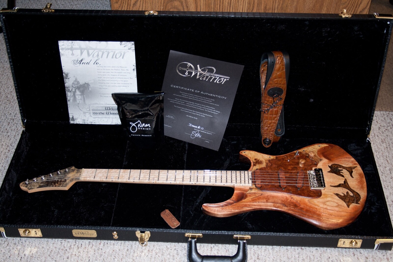 Warrior J-Dran Special Custom Order Electric Guitar Based ’54 CLASSIC