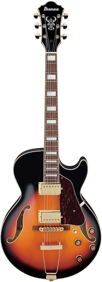 Ibanez AF75G Artcore Hollowbody E/G, Walnut Fingerboard, Brown Sunburst