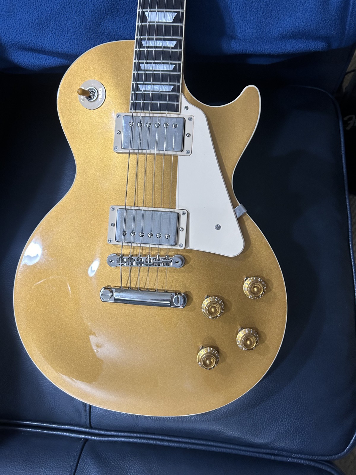 Gibson Les Paul Standard 6-String 50’s P90 Guitar Top – Gold