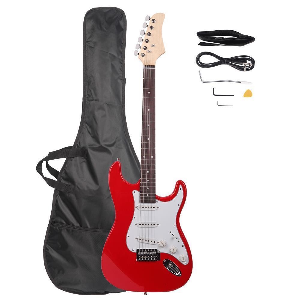 ST Electric Guitar School Band Student With Gigbag , Cord,Strap,Accessories