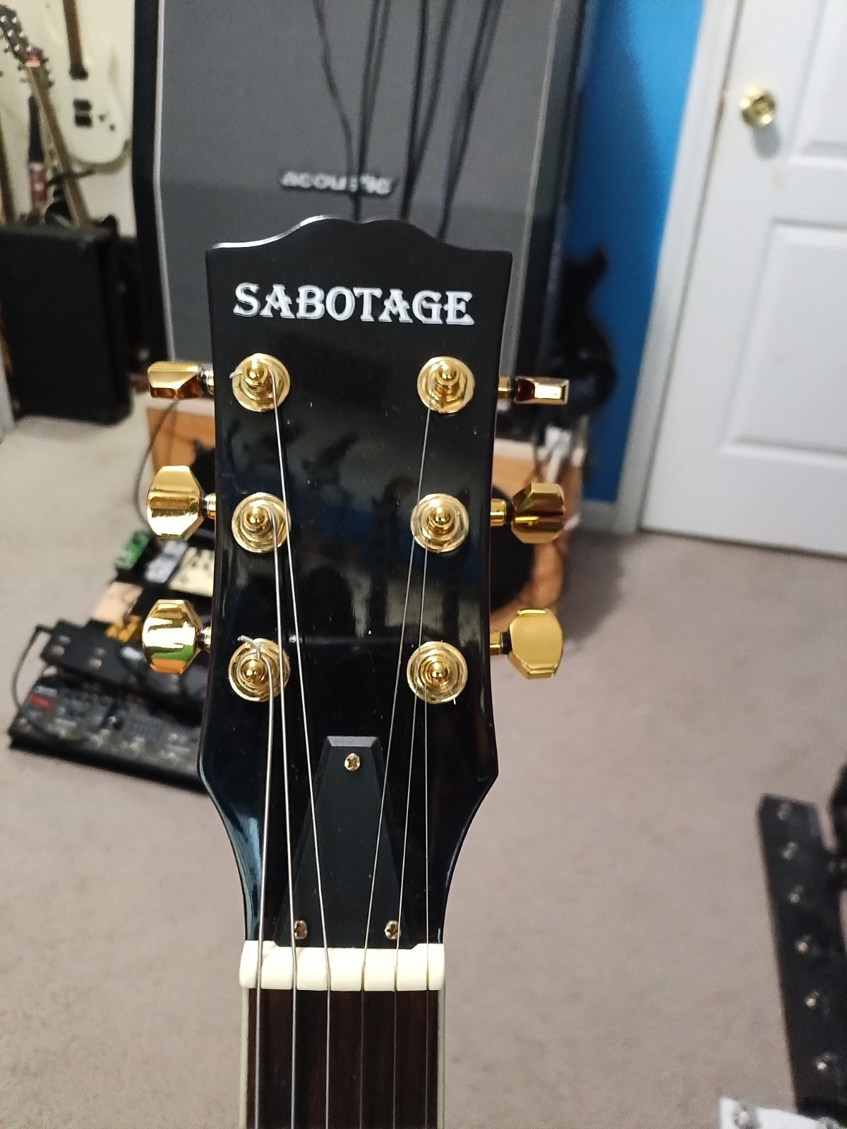 Sabotage LP Custom Style Electric Guitar