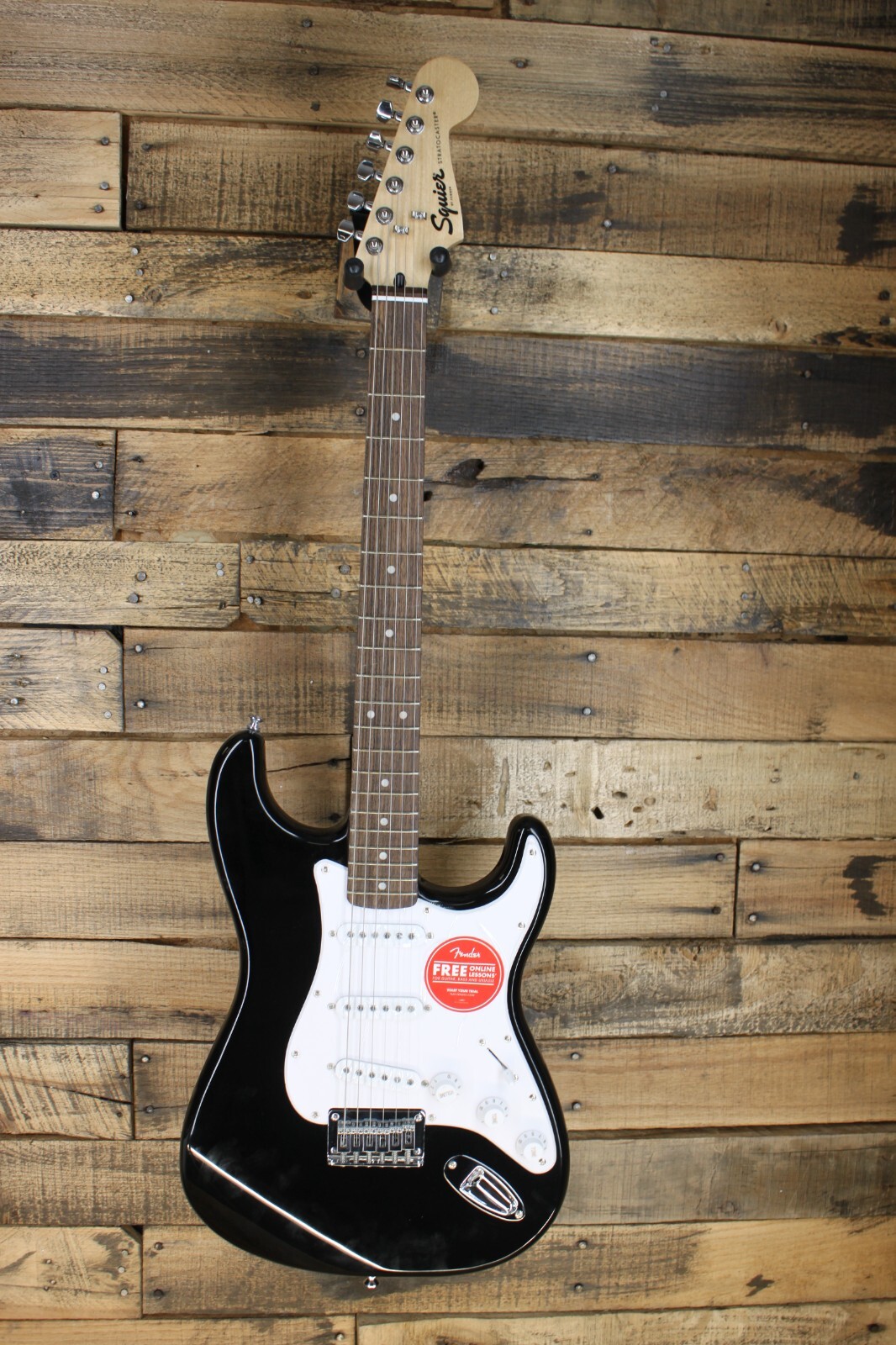 Squier Bullet Strat Stratocaster Electric Guitar – Black #M236