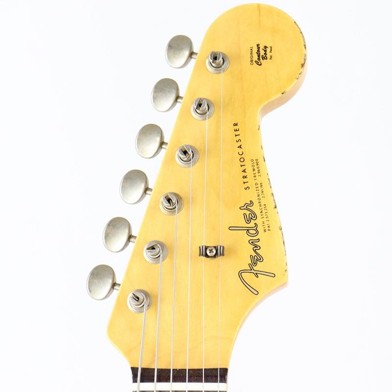 Fender Custom Shop 1963 Stratocaster Relic (Aged Bright Amber Metallic) CZ585818