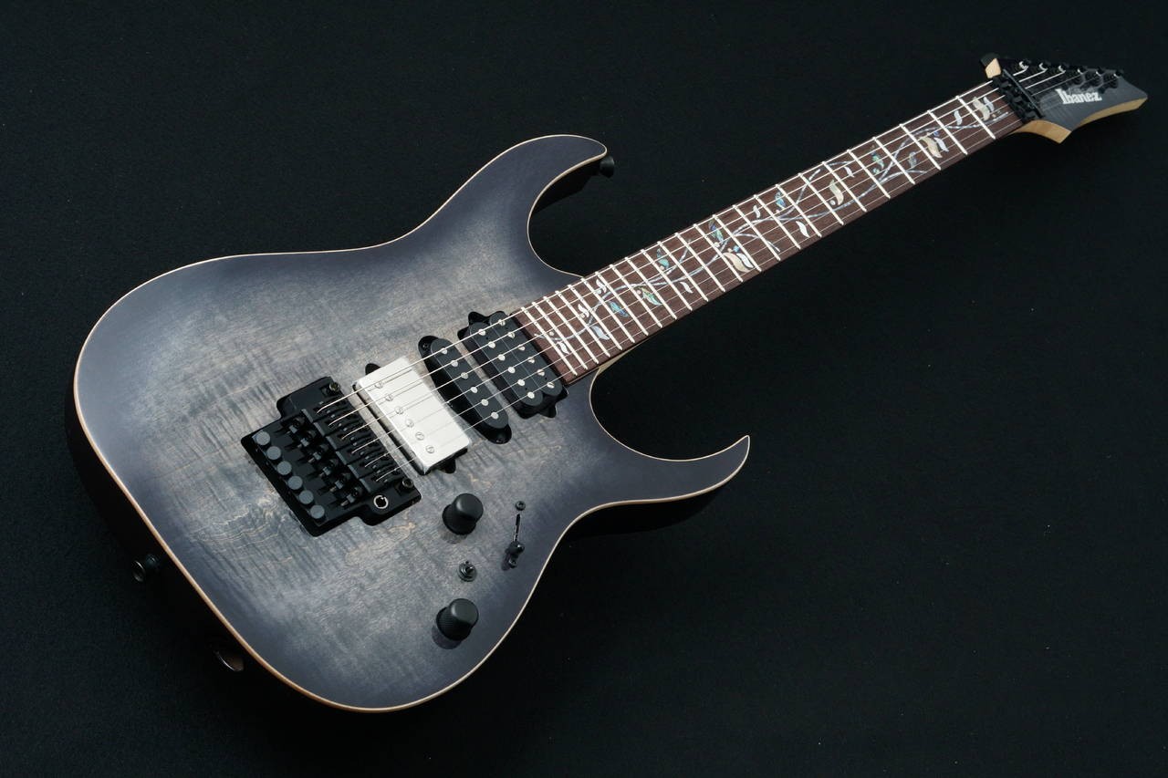 Ibanez J.Custom RG8870 Black Rutile Electric Guitar, Used
