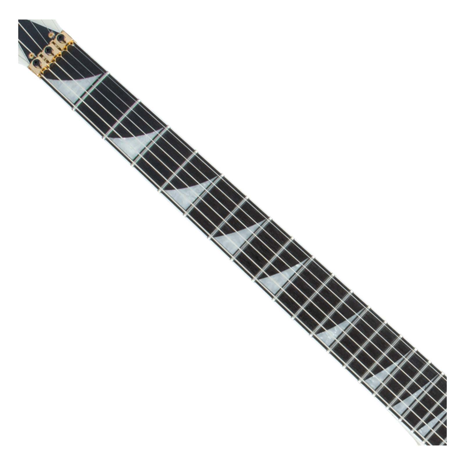 Used Jackson Pro Series Rhoads RR3 – Ivory with Black Pinstripes w/ Ebony FB
