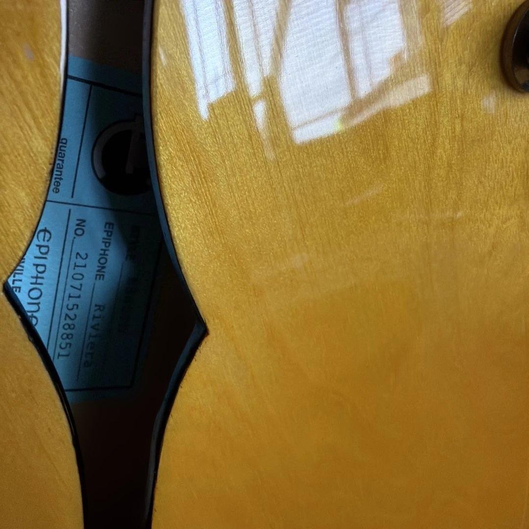 Epiphone Riviera Royal Tan #QY8TCM
