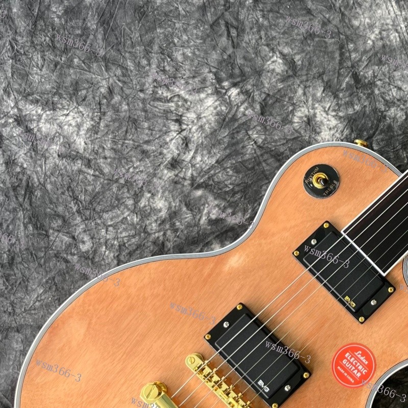 Solid Electric Guitar Stainless Rounded Fret Edge Bone Nut Natural Free Shipping