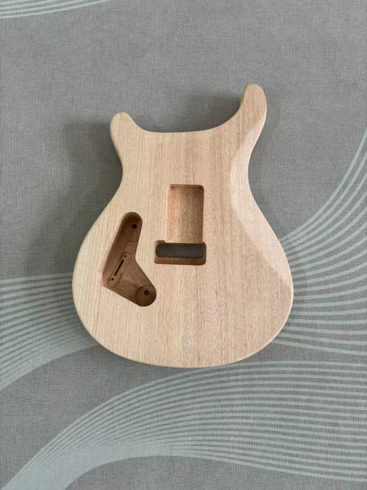 Unfinished DIY Electric Guitar Kit Genuine Rosewood FB Flame Top Abalone Inlay