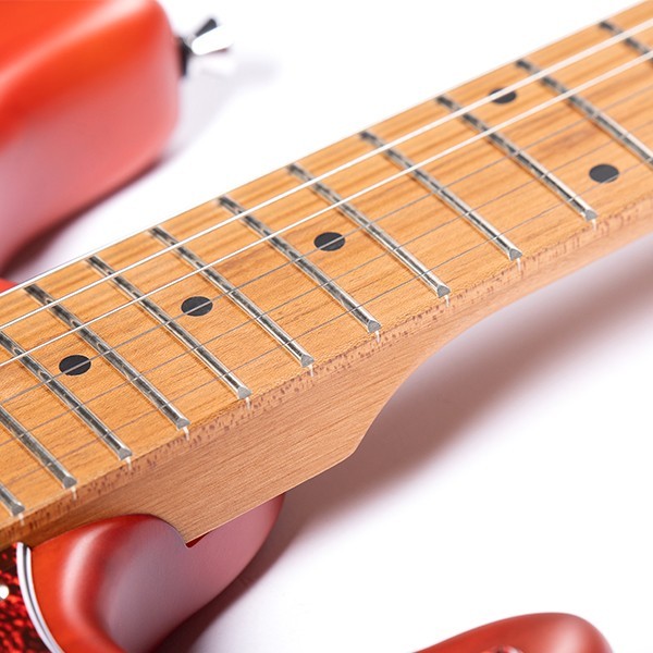 Grote Electric Guitar Modern-GST For Beginners Solid Body (Coma Red)