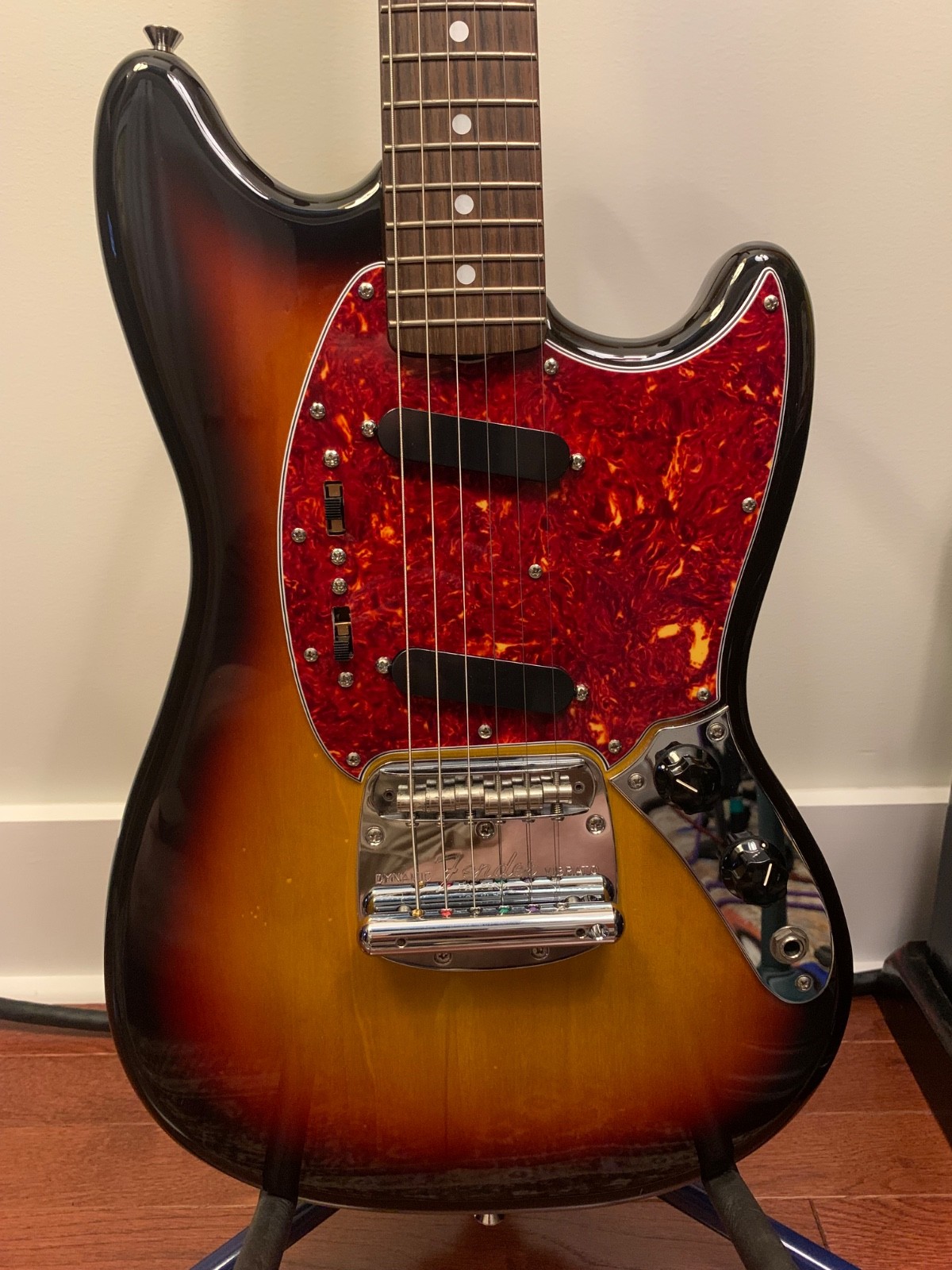 Fender Mustang MG-65 MIJ Sunburst Japan Excellent Condition