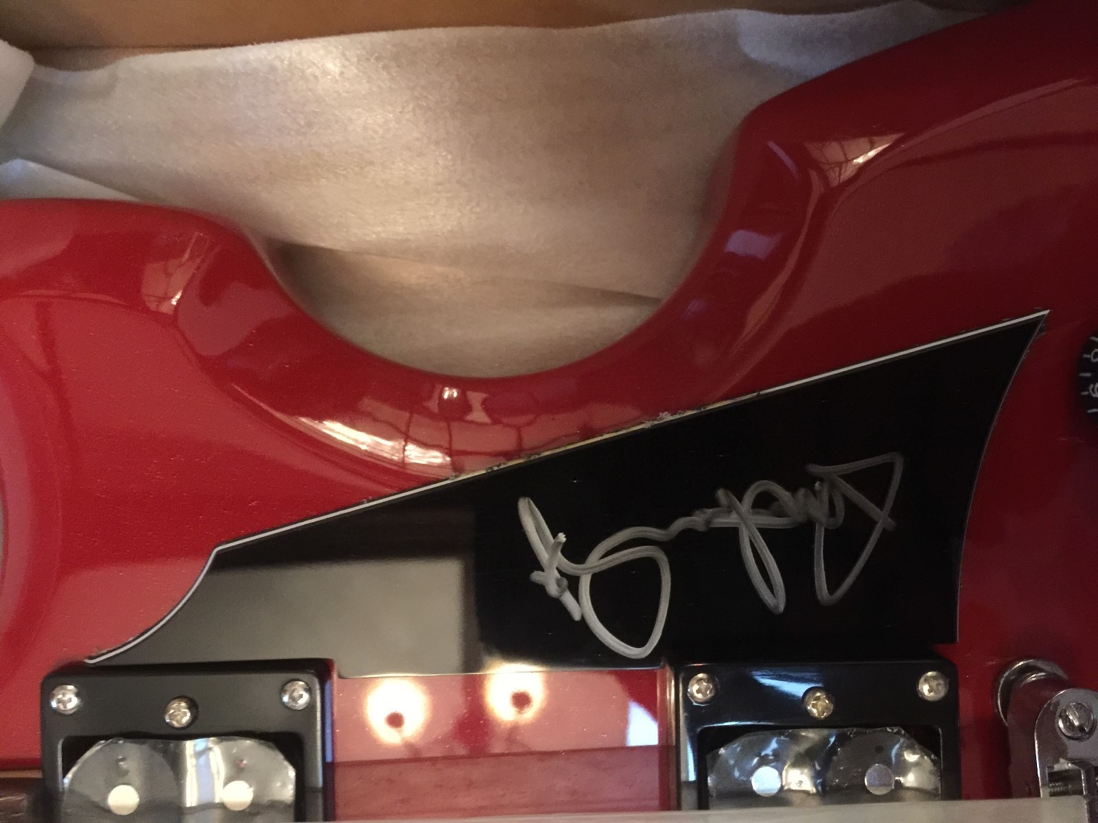 Paul Stanley Designed & Signed Red Kiss Electric Guitar – Limited Edition – Rare