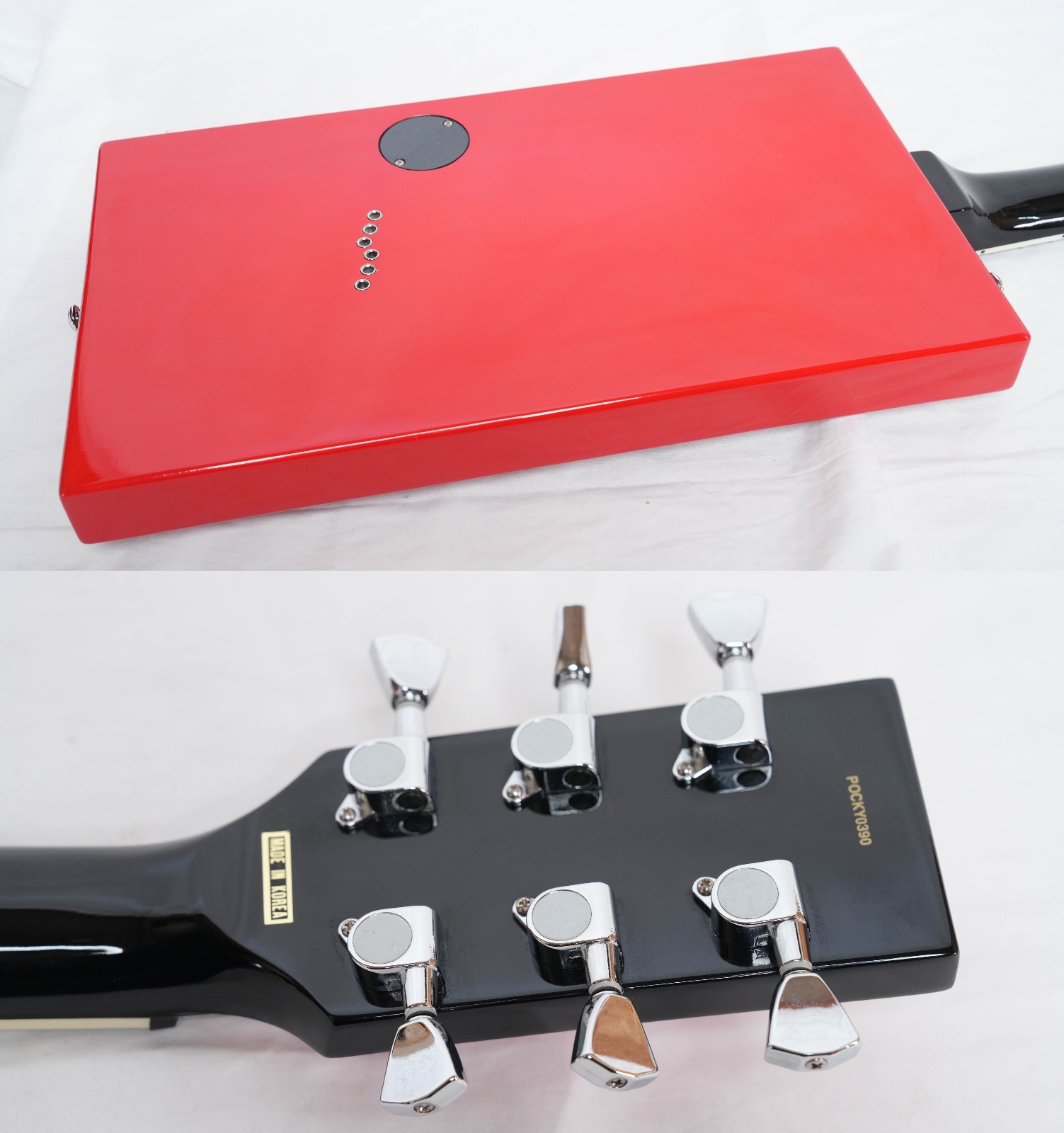 Glico Pocky Guitar by Kazuyoshi Saito, limited model,excellent condition,w/HC