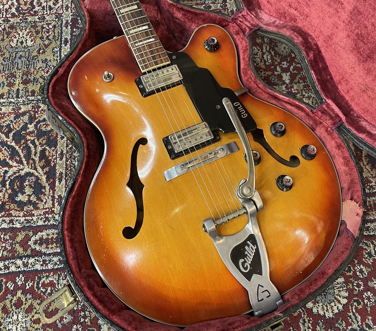 Guild Duane Eddy Signature DE-400 1965 Vintage 17″ Laminate Maple Guitar