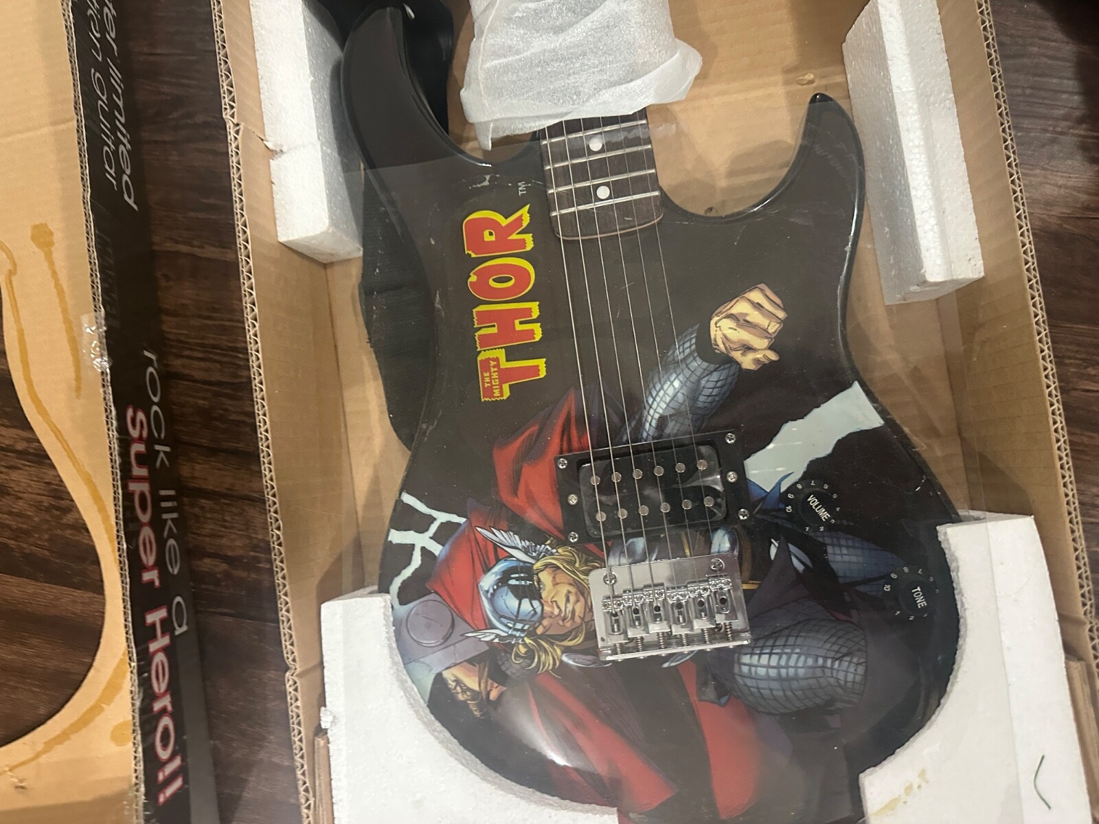 marvel rock master thor guitar