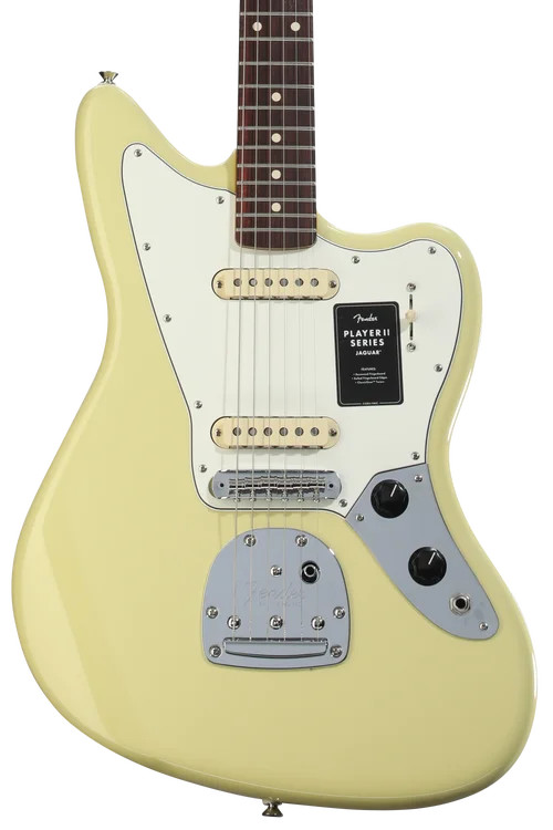 Fender Player II Jaguar Electric Guitar – Hialeah Yellow