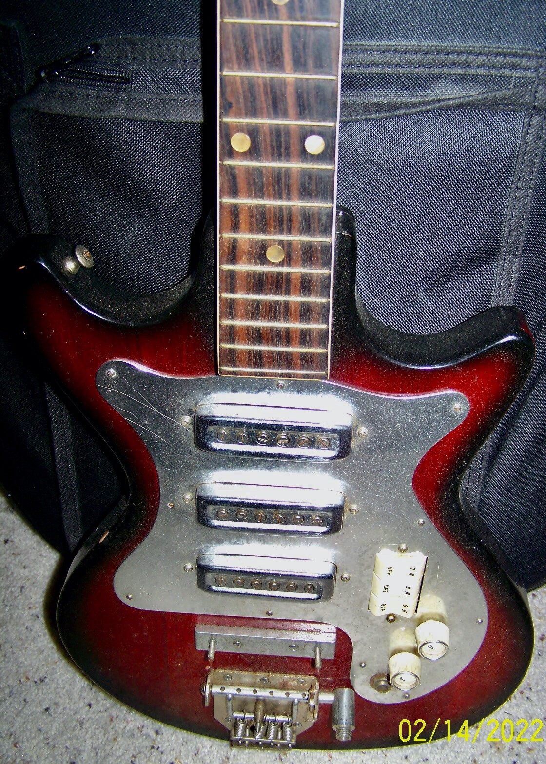 1960’s Andre Teisco Kawai 3 Pickup Electric Guitar