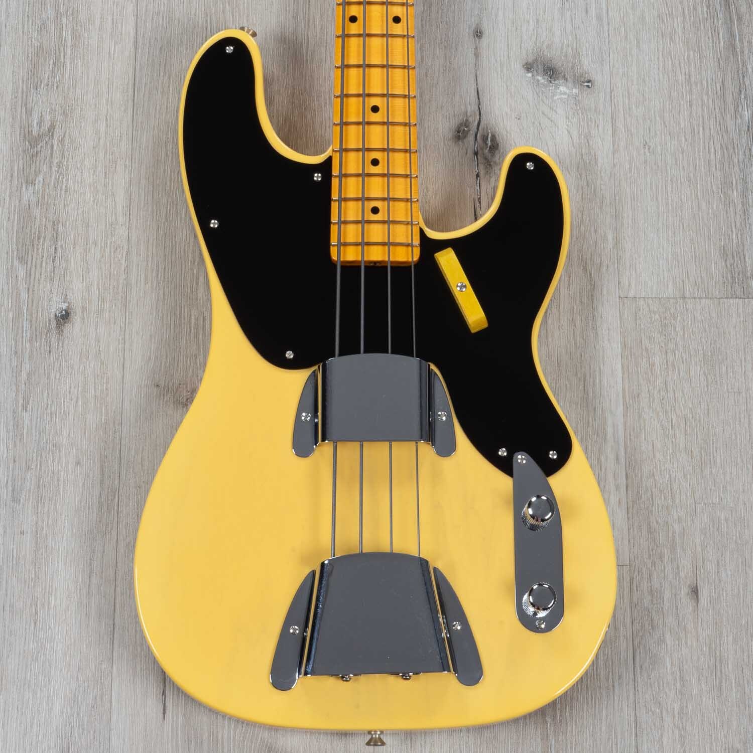 Mint Fender Custom Shop Vintage Custom 1951 NOS Precision Bass, Nocaster Blonde