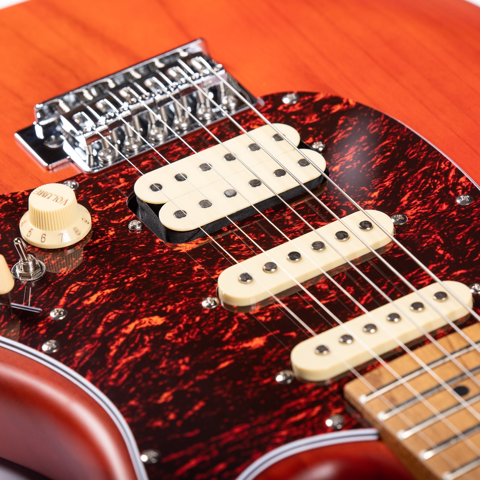 Grote Electric Guitar Modern-GST For Beginners Solid Body (Coma Red)