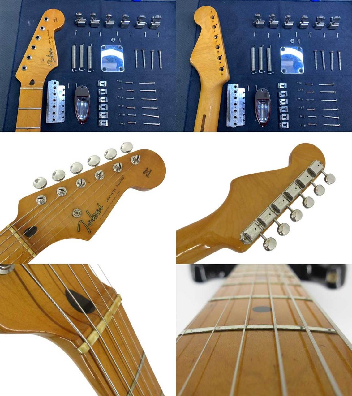 Tokai Springy Sound ST-60 GS Golden Sunburst, manufactured in 1981.