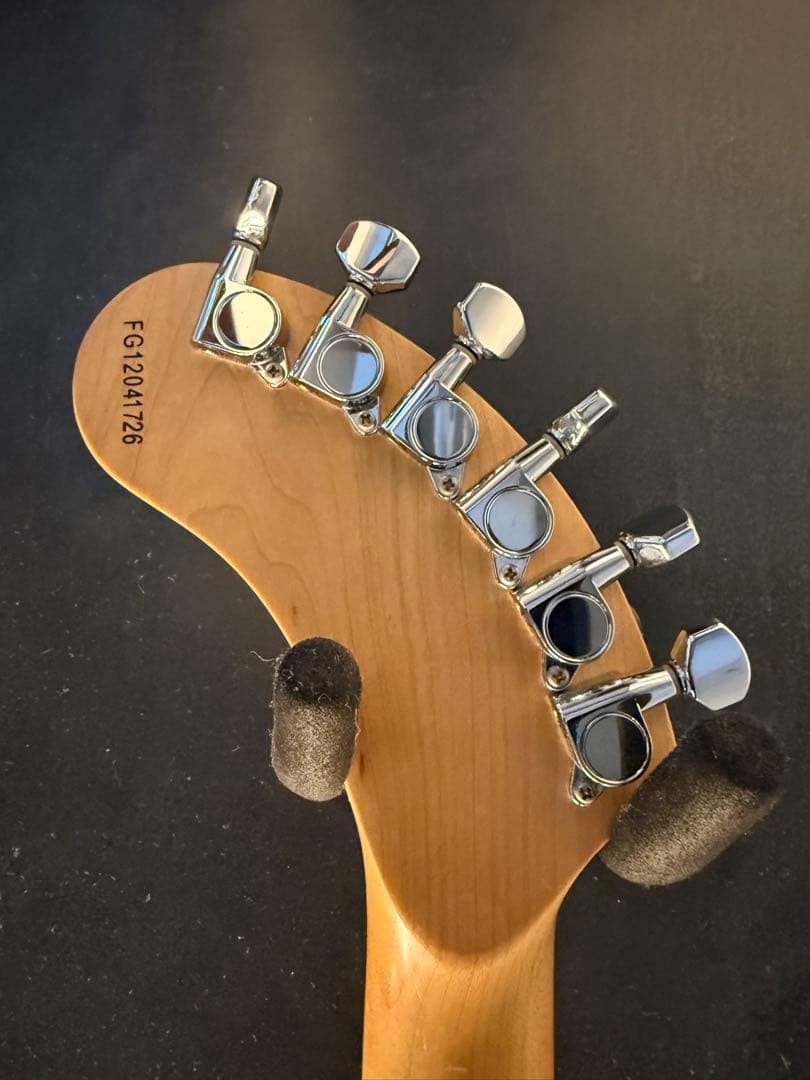FERNANDES ZO-3 hide Psychedelic Paint Mini Guitar