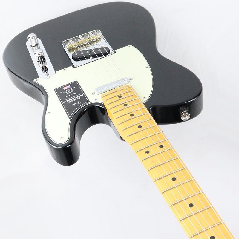 Fender American Professional II Telecaster (Black/Maple) Damaged 844697 Guitar