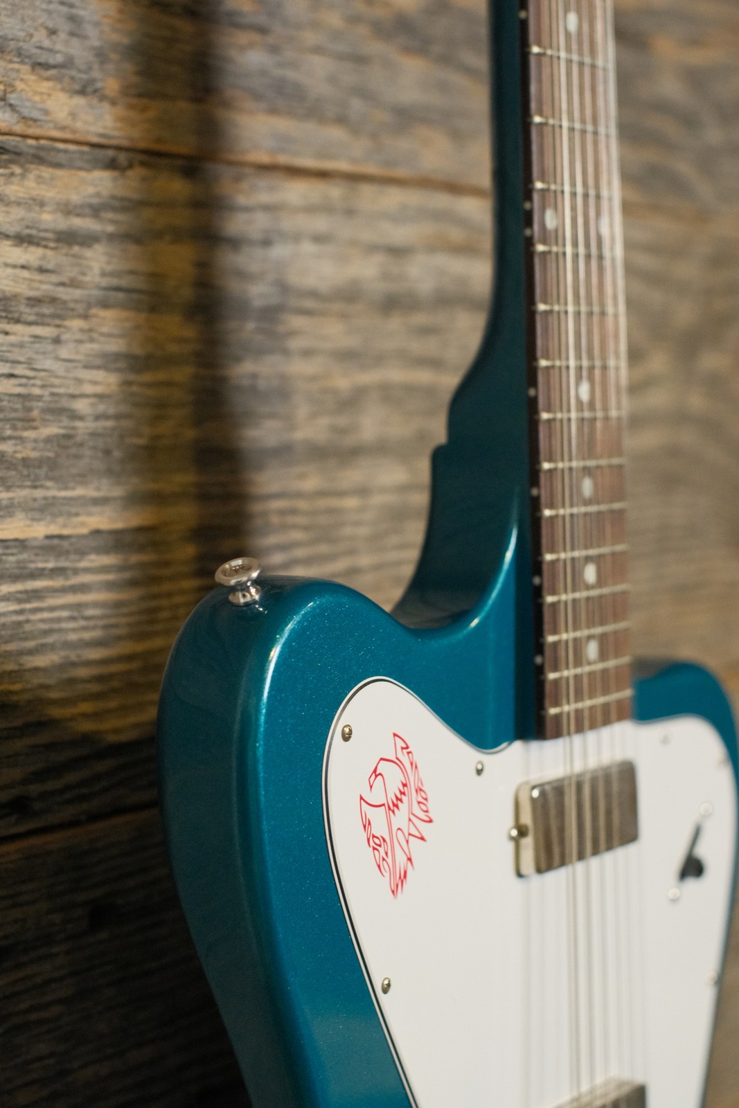 Used Gibson Custom Shop 1965 Non-Reverse Firebird XII – Biscay Aqua w/OHSC