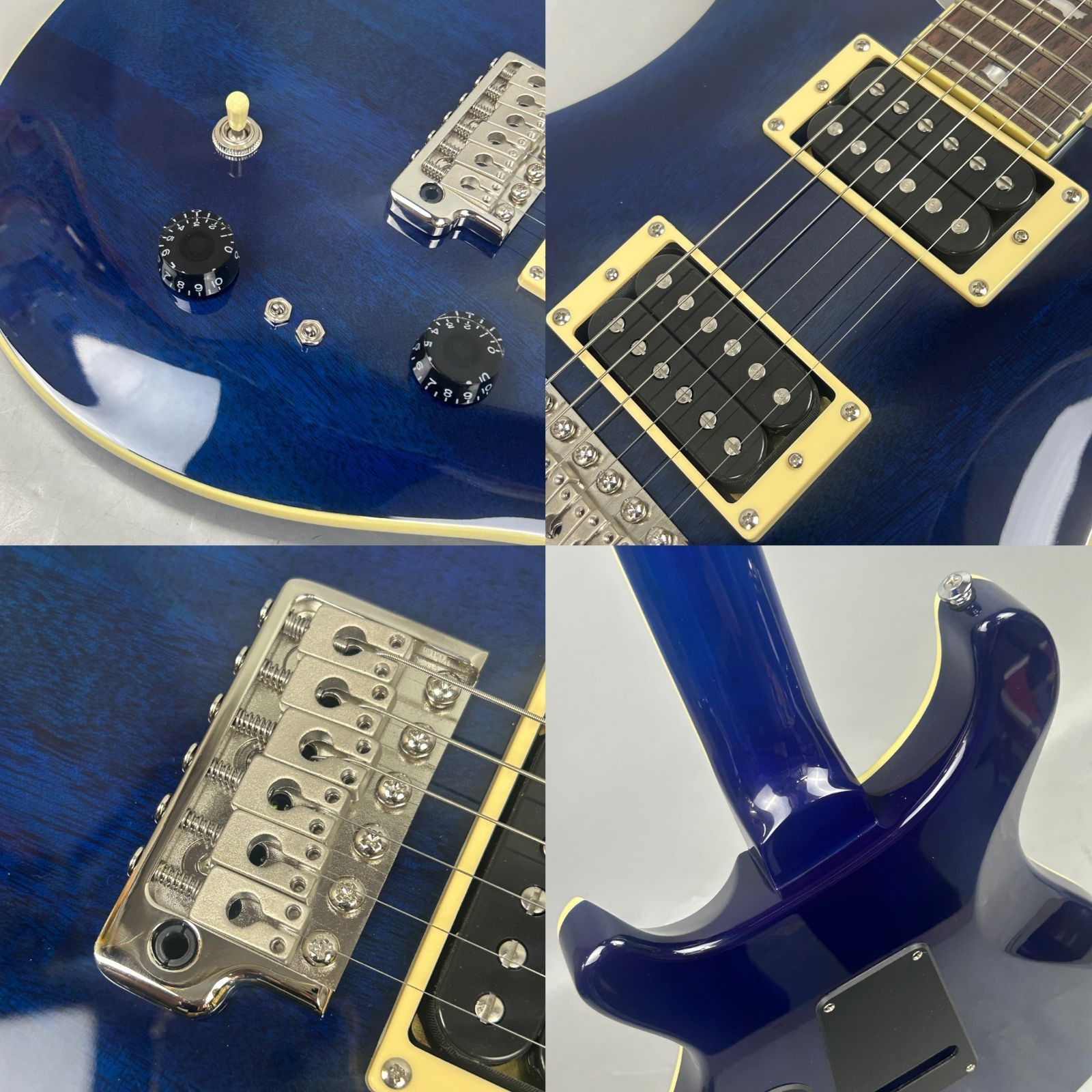 PRS SE STANDARD 24-08 Translucent Blue Electric Guitar Shipping From Japan