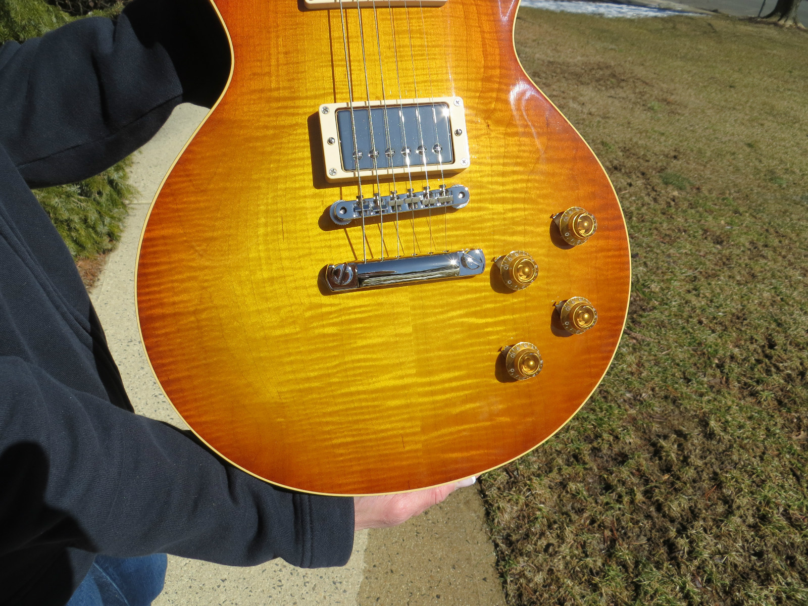 Gibson Custom Les Paul 1959 Historic Reissue Stanley Burst Made 2012 Hard Rock
