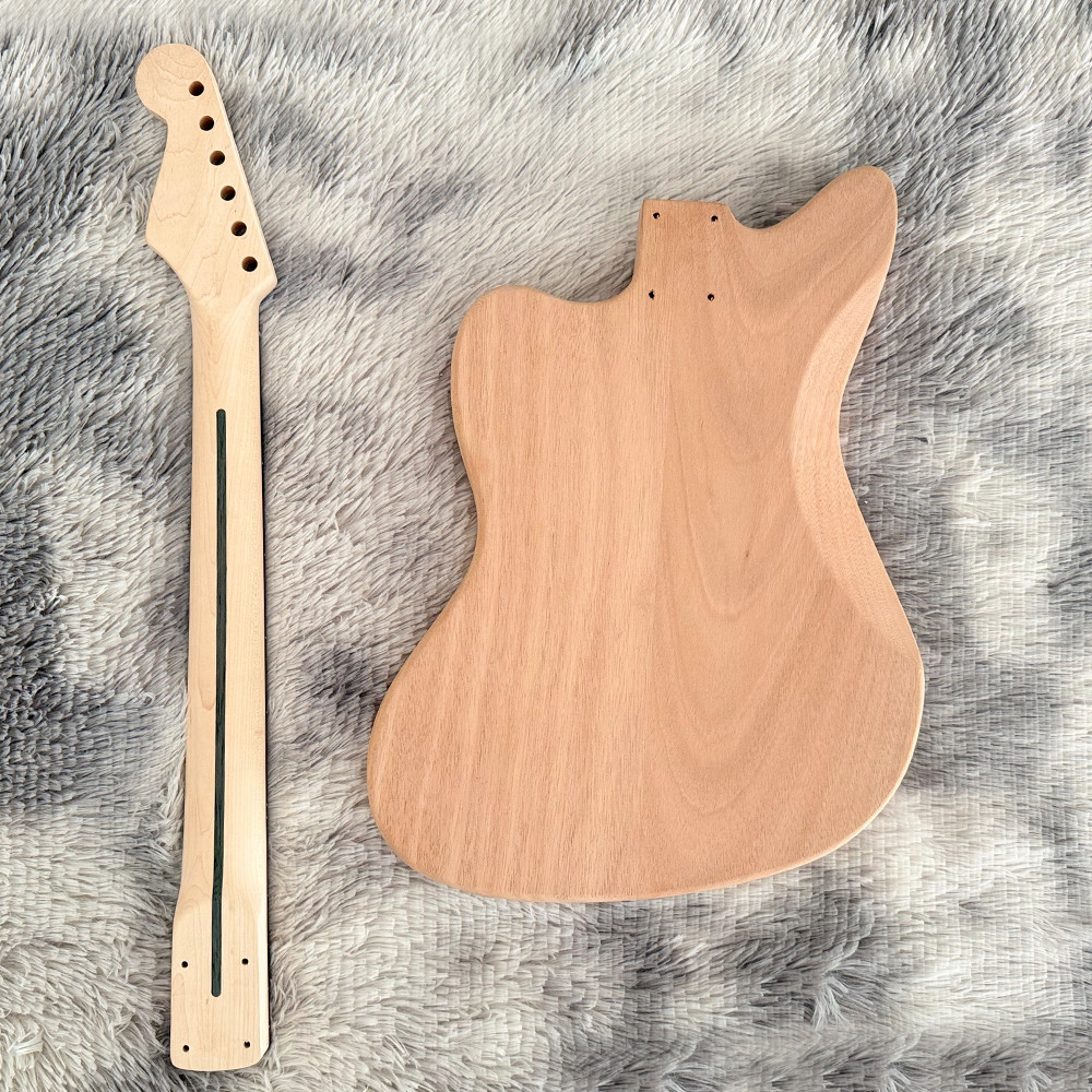 Clearance DIY Electric Guitar Kit |Mohagany Body | Rosewood Fretboard | No Logo