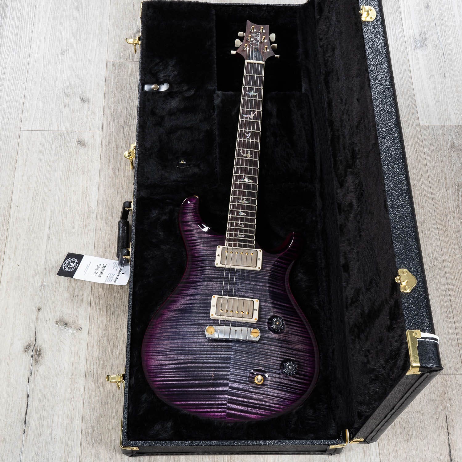 PRS Paul Reed Smith McCarty 10-Top Guitar, Charcoal Violet Wrap Burst