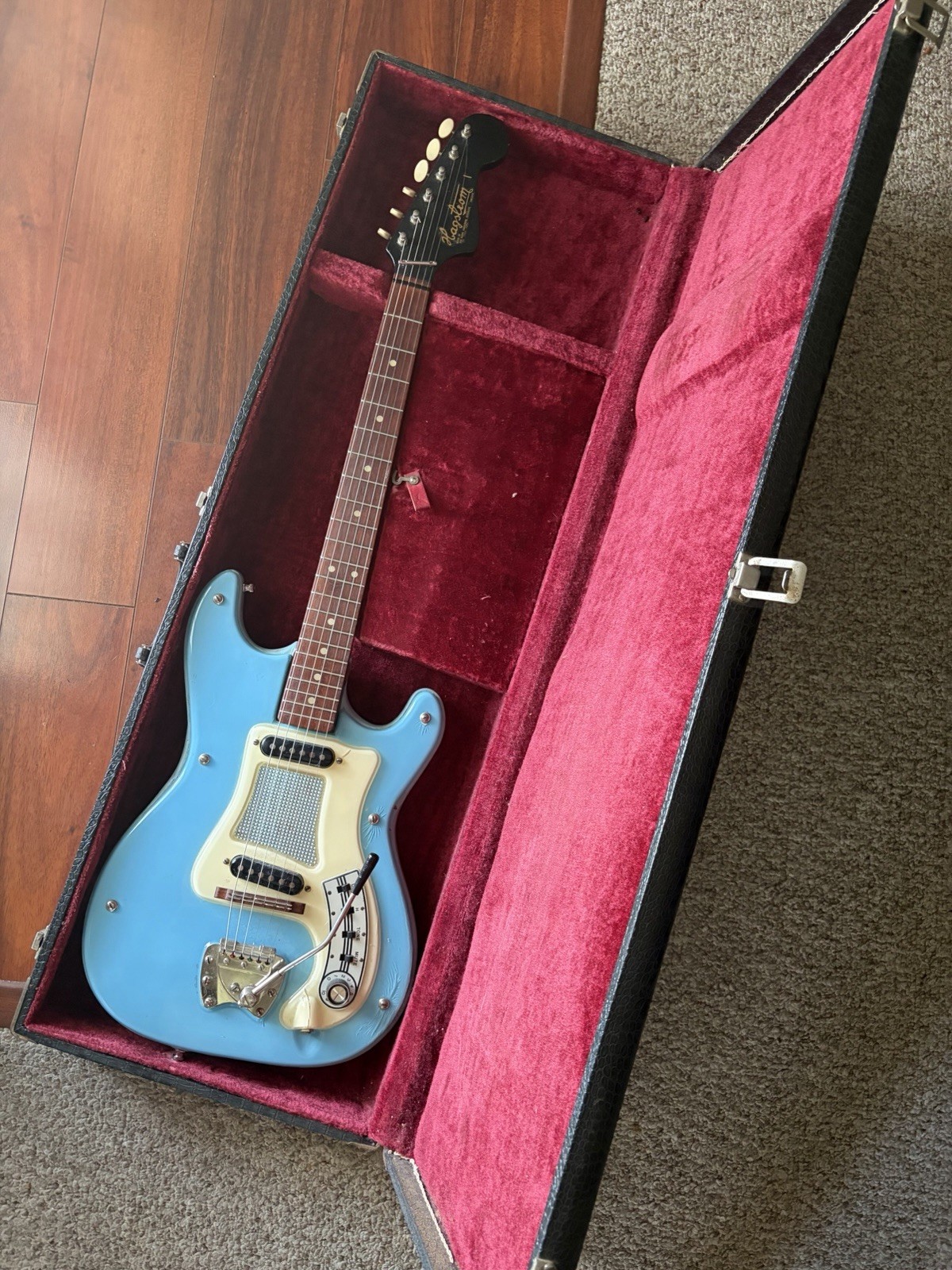 1960s Hagstrom I Electric Guitar With Ess & Ess Case